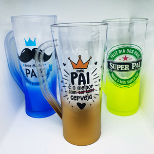 Caneca Long degradê 450ml